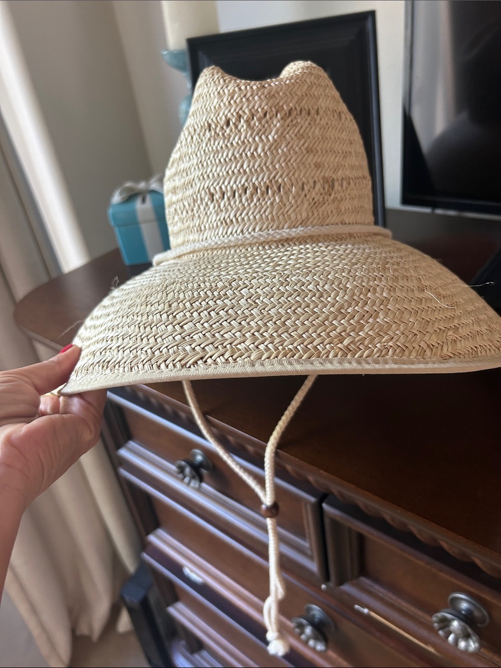 New Lack of Color Natural Straw Sun Hat - S